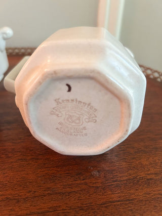 3-Piece Kensington Staffordshire Ironstone Cream & Sugar Set