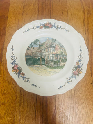Vintage Obernai Plate 9.5"
