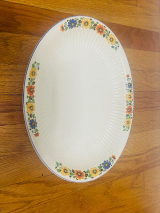 Vintage Serving Platter 13" X 10"