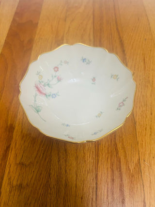 Vintage Floral Garden Lenox Bowl