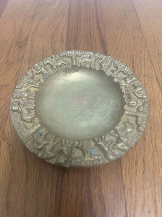 Vintage Brass Ashtray