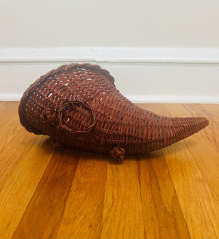 Cornucopia Wicker Basket