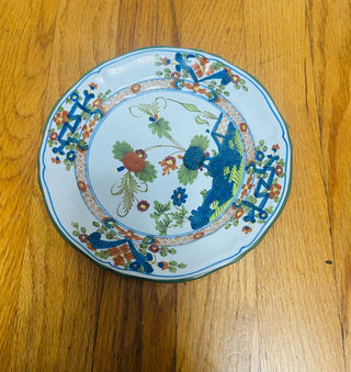 Vintage Hand Painted Italian Plate 7.5"