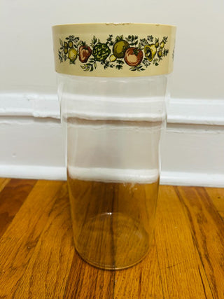 Vintage Pyrex Spice of Life Glass Cannister