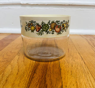 Vintage Pyrex Spice of Life Glass Cannister (small)