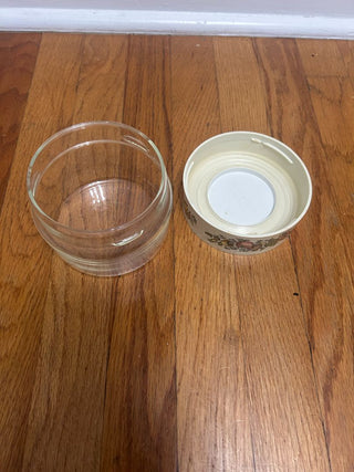 Vintage Pyrex Spice of Life Glass Cannister (small)