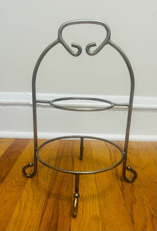 Silver Metal Plate Holder