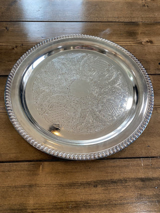 15" SLS Silverplate Platter