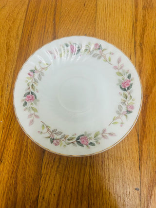 Regency Rose Teacup Saucer