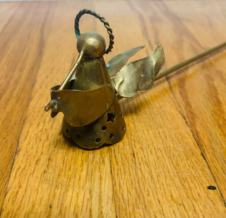 Vintage Brass Angel Snuffer