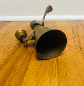 Vintage Brass and Copper Angel Candle Holder (no. 1)