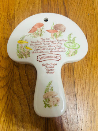 Vintage Mushroom Spoon Rest