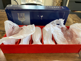 Cristal D'Arques 6pc Longchamps 17,5cl (w/original box)