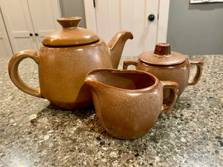 3pc Frankoma Plainsman Tea Serving Set