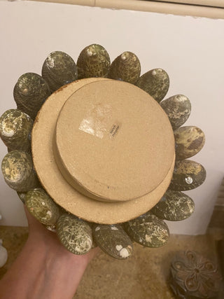 Pottery Barn Abalone Shell 17” Christmas Tree