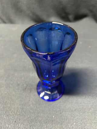 Soda Tumbler Sundae Glass-Cobalt Blue