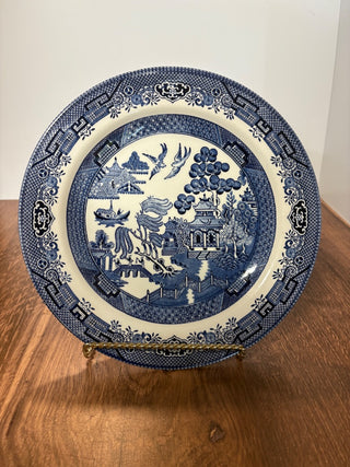 Churchill Blue Willow 10” Plate