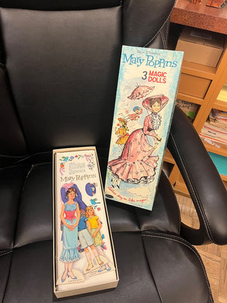 Disney Mary P. '64 Magic Paper Doll Set + Box