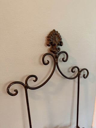 Wrought Iron Wall Plate Hanger