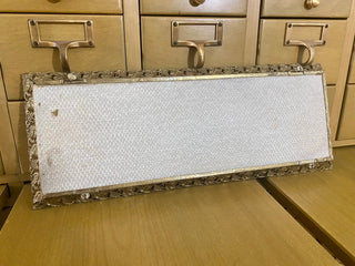 Rectangular Gold Mirrored Tray