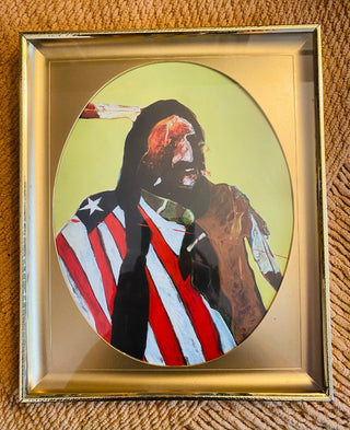 8x10 Gold Frame -Oval Insert