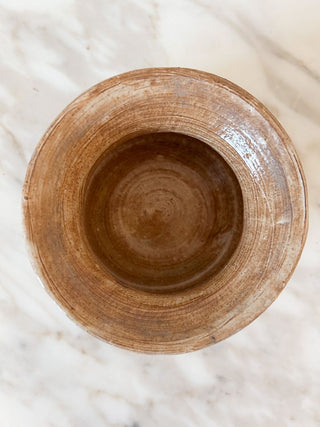 5"Wx3 1/2"H Studio Pottery Vase