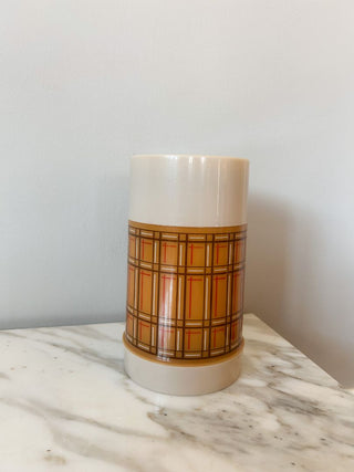 Aladdin Thermos w/ Tan, Red & Black Design