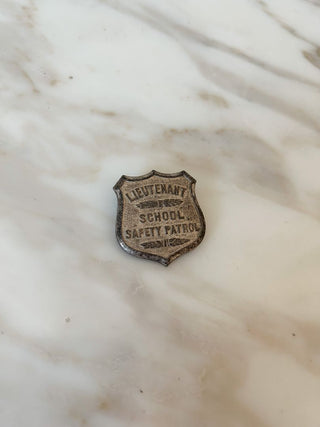 "Lieutenant" School Safety Patrol Badge