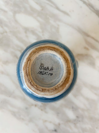 Hand-Painted Tonala Pottery Pitcher