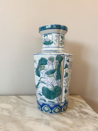 Chinoiserie-Style Decorative Vase