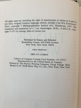 1971 "The Way Things Work, Volume Two" Hardcover Book