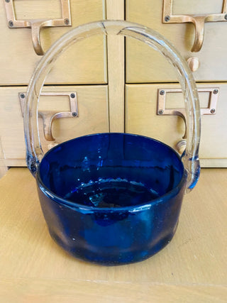 Blown Glass Basket