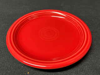 Red Fiestaware Salad Plate