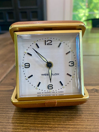 Vintage Westclox Travel Alarm Clock