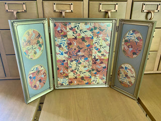 Tri-Fold Vintage Frame