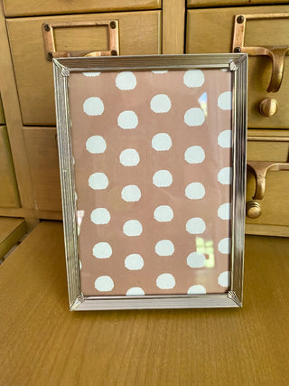 5x7 Vintage Silver Frame