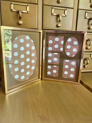 6x8 Vintage Bifold Frame