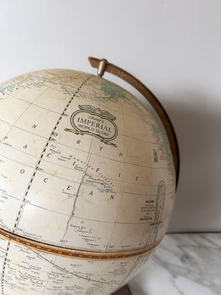 Cream 12" Cram's Imperial World Globe