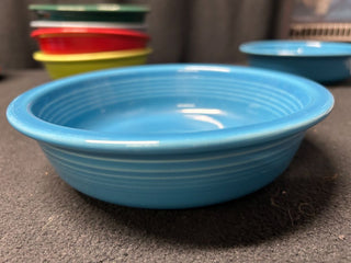 Peacock Blue Fiestaware Cereal Bowl