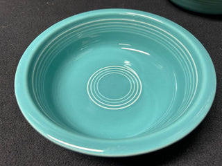Turquoise Fiestaware Cereal Bowl