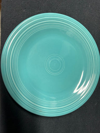 Turquoise Fiestaware Dinner Plate
