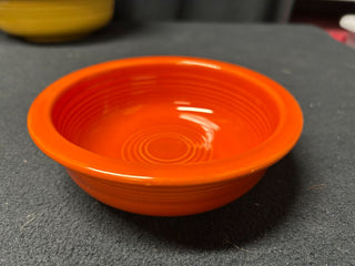 Bright Orange Fiestaware Fruit Bowl