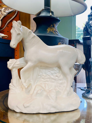 Ceramic Horse Sculpture