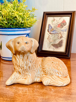 Vintage Brazil Porcelain Dog