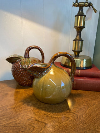 Majolica Berry Pitcher
