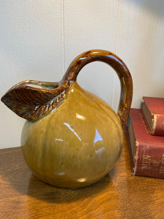 Majolica Apple Pitcher