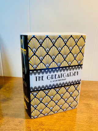 Great Gatsby Book Vase