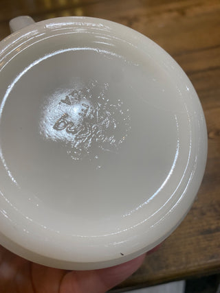 Fire King Milk Glass Esso Tiger Mug