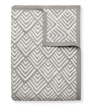 ChappyWrap Oyster Cove Diamonds Grey Blanket