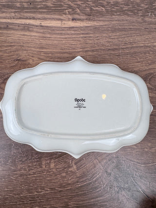 Spode S3324-U Christmas Tree Rectangular Large Candy Dish